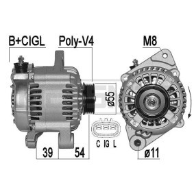 Lichtmaschine für DAIHATSU von MESSMER