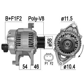 Lichtmaschine von MESSMER 209531A