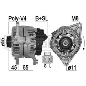 MITSUBISHI Lichtmaschine von MESSMER