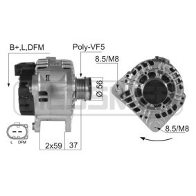 Lichtmaschine von MESSMER 210007A