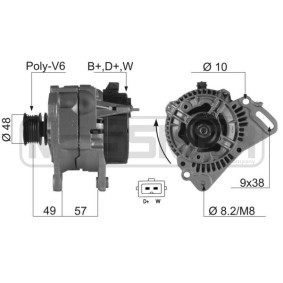 VOLKSWAGEN Lichtmaschine von MESSMER