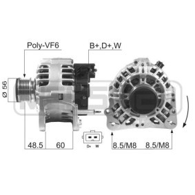 Lichtmaschine von MESSMER 210093A