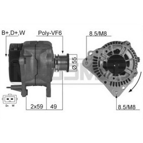 VOLKSWAGEN Lichtmaschine von MESSMER