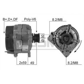 AUDI Lichtmaschine von MESSMER