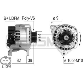 VOLKSWAGEN Lichtmaschine von MESSMER
