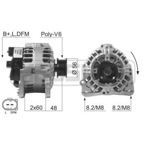 VOLKSWAGEN Lichtmaschine von MESSMER