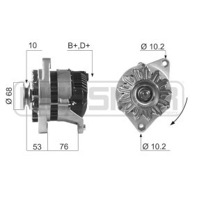 Lichtmaschine 210214A für AUTOBIANCHI
