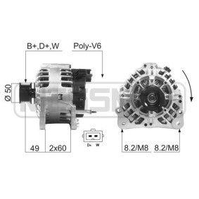 VOLKSWAGEN Lichtmaschine von MESSMER
