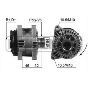 Lichtmaschine von MESSMER 210234A