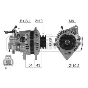 Lichtmaschine von MESSMER 210274A