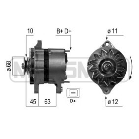 Lichtmaschine von MESSMER 210295A