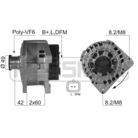 Lichtmaschine von MESSMER 210353A