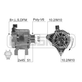 Lichtmaschine von MESSMER 210360A