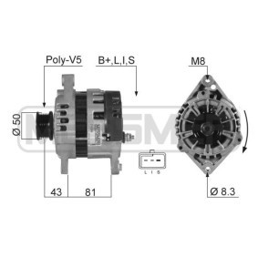 Lichtmaschine von MESSMER 210389A