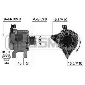 Lichtmaschine von MESSMER 210432A