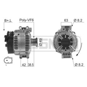 Lichtmaschine von MESSMER 210476A