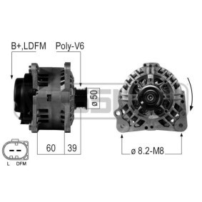 Lichtmaschine von MESSMER 210481A