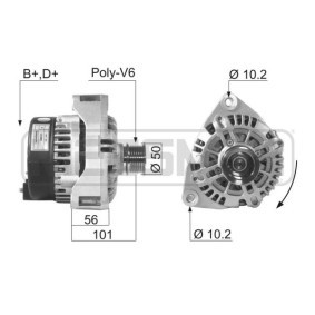 Lichtmaschine für SSANGYONG von MESSMER