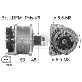 AUDI Lichtmaschine von MESSMER