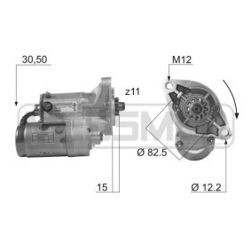 Köp Startmotor av MESSMER 220005A till det låga priset 2398,79 kr