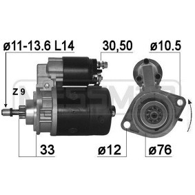 Köp Startmotor av MESSMER 220092A till det låga priset 1567,97 kr