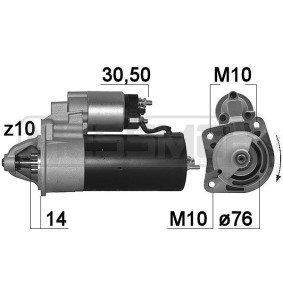 Köp Startmotor av MESSMER 220167A till det låga priset 1966,62 kr