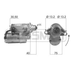 Köp Startmotor av MESSMER 220203A till det låga priset 2617,51 kr