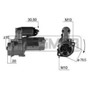 Köp Startmotor av MESSMER 220350A till det låga priset 2449,25 kr