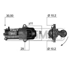 Köp Startmotor av MESSMER 220369A till det låga priset 2109,57 kr