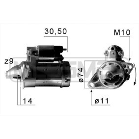 Köp Startmotor av MESSMER 220654A till det låga priset 1790,52 kr