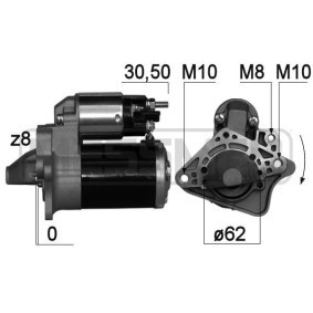 Köp Startmotor av MESSMER 220762A till det låga priset 1603,74 kr