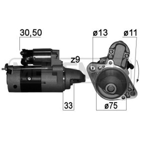 Köp Startmotor av MESSMER 220763A till det låga priset 3605,41 kr