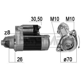 Köp Startmotor av MESSMER 220826A till det låga priset 2227,65 kr