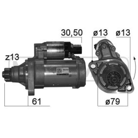 Köp Startmotor av MESSMER 220864A till det låga priset 2579,89 kr