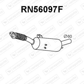 Köp Partikelfilter (DPF) av VENEPORTE RN56097F till det låga priset 13403,86 kr