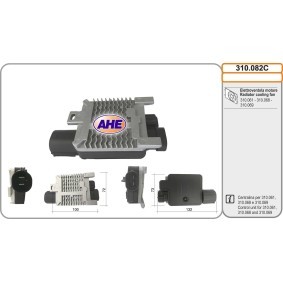 Kühlerlüfter 310.082C von AHE günstig für 83,60 € online kaufen