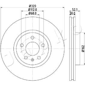 AUDI Bremsscheibe von JAPKO