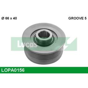 Achetez des Poulie roue libre, alternateur LUCAS LOPA0156 à prix pour 56,70 €