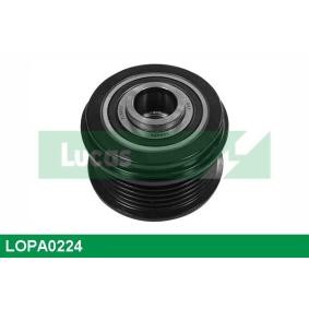 Achetez des Poulie roue libre, alternateur LUCAS LOPA0224 à prix pour 76,43 €