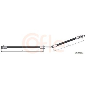 Acquista Tubo freno da COFLE BH.TY031 a buon mercato per soli 18,59 €