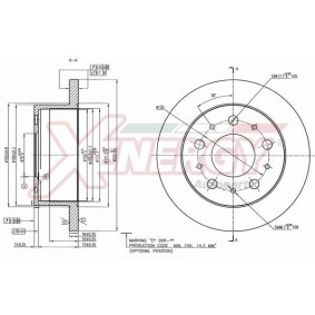 Bremsscheibe von AP XENERGY günstig für 125,79 €