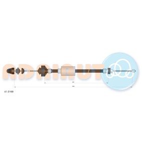 Acquista Cavo frizione da ADRIAUTO 41.0169 a buon mercato per soli 16,08 €