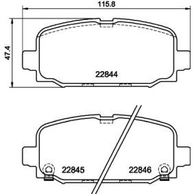 Compre Pastilhas de travão da MINTEX MDB4069 a um preço baixo por 65,97 €