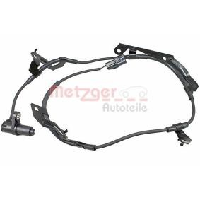 Comprar Sensor ABS de METZGER 09001082 a bajo precio de 35,67 €