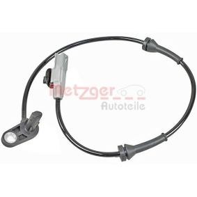 Comprar Sensor ABS de METZGER 09001086 a bajo precio de 32,34 €