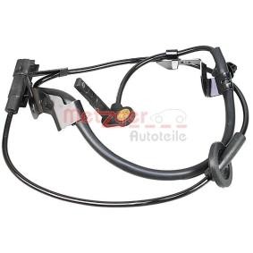 Comprar Sensor ABS de METZGER 09001141 a bajo precio de 26,66 €