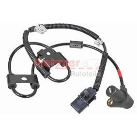 Comprar Sensor ABS de METZGER 09001189 a bajo precio de 27,38 €