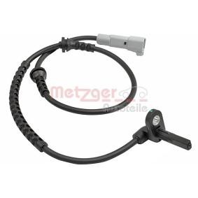 Compre Sensor, rotações da roda da METZGER 09001201 a um preço baixo por 27,62 €