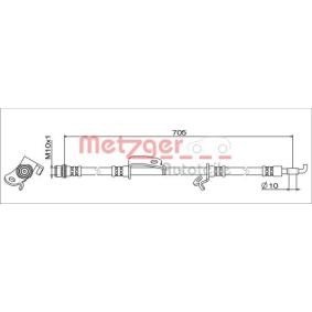 Køb Bremseslange af METZGER 4111519 til den lave pris 439,41 DKK