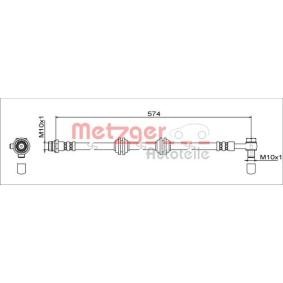 Bremsschlauch 4111760 von METZGER günstig für 20,98 € online kaufen